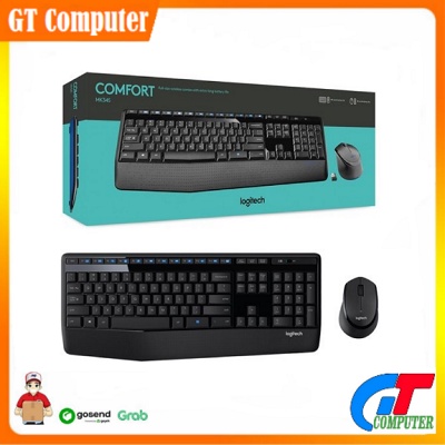 Logitech Wireless MK345 , MK 345 , MK-345 Combo Keyboard + Mouse