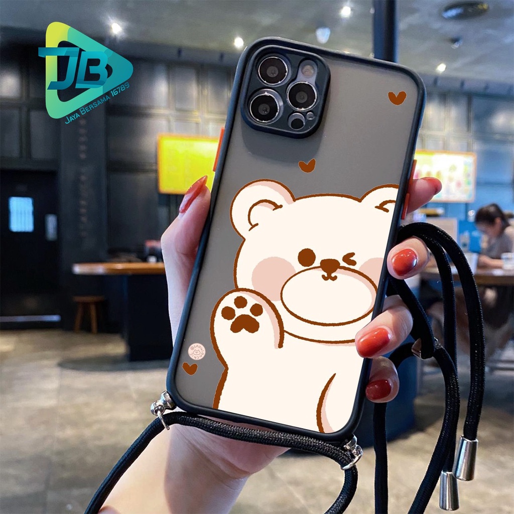 SOFTCASE SLINGCASE DOVE NEMTIL OPPO VIVO SAMSUNG XIAOMI REALME IPHONE ALL TYPE JB5077