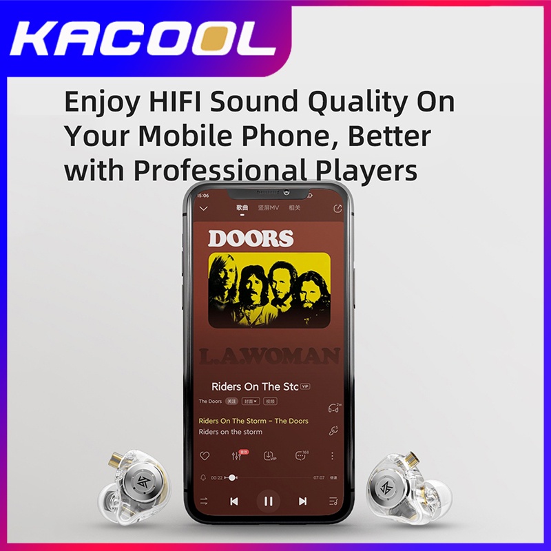 KZ EDX Pro Earphone Dinamis Di Telinga Monitor Hi Fi Kabel Headphone Bass Stereo Permainan Musik Penyumbat Telinga Kebisingan Membatalkan Headset