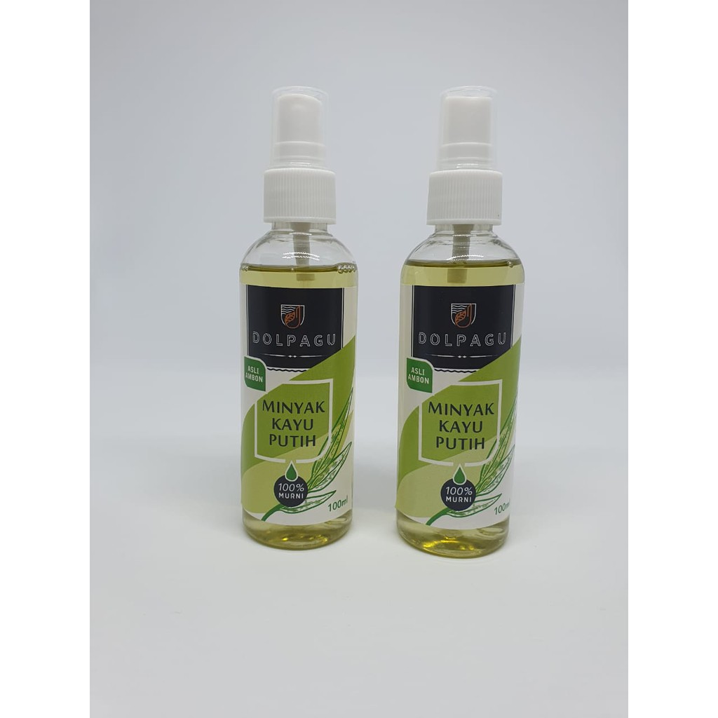 Minyak Kayu Putih Asli Ambon Pulau Buru - Dolpagu - 100ml Botol Spray