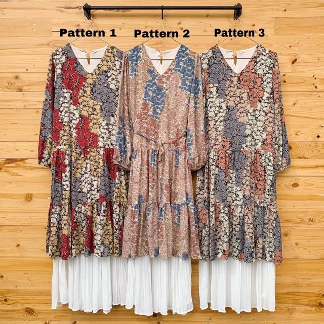 Luna Dress Chiffon Import Bangkok (R001)