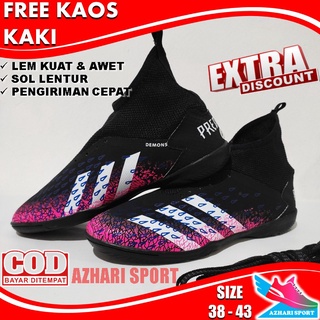 Sepatu Futsal Spatu Perlengkapan Futsal Putsal Footsal Adidas Predator Murah Free Kaos Kaki Terbaru