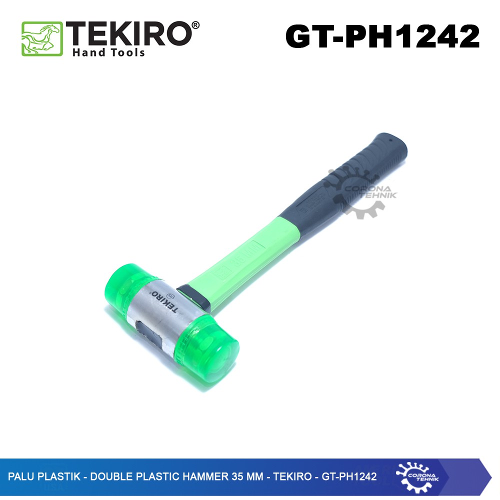 GT-PH1242 - Palu Plastik - Double Plastic Hammer 35 mm - Tekiro