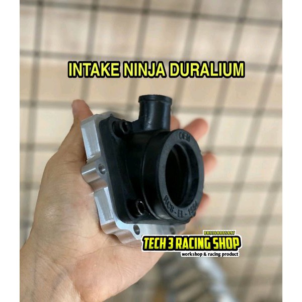 INTAKE MANIFOLD NINJA R KARBU BESAR PWK 28 30 32 33 34 35 38 40