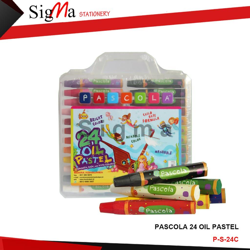 

RB Crayon Murah PASCOLA 24 warna