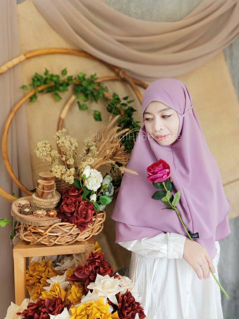 Bergo Tali Bahira 2 LAYER By Adelus