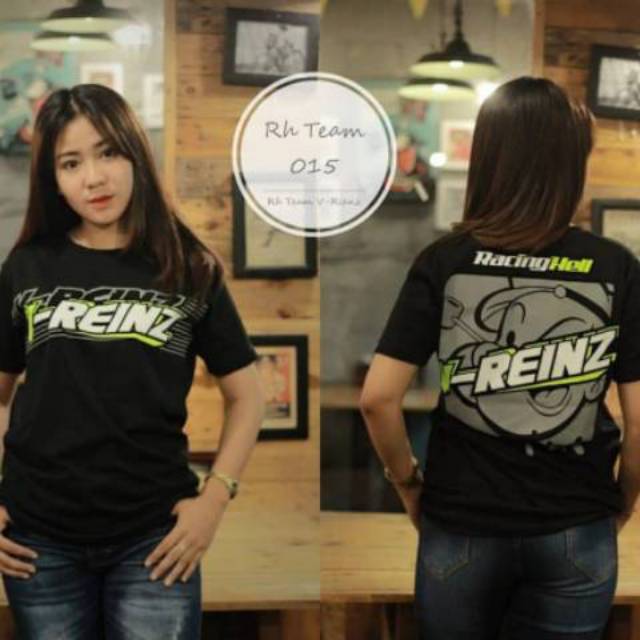 Kaos Tshirt Distro Racing Hell Lengan Pendek - Kaos Motor Racing Tees Keren