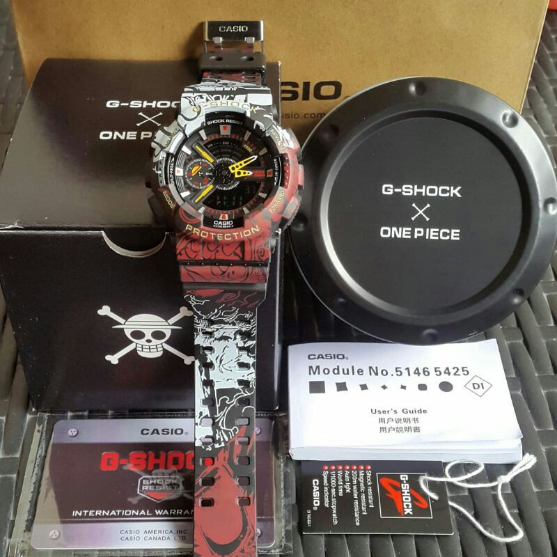 Jam tangan G shock one piece limited plus box sesuai gambar