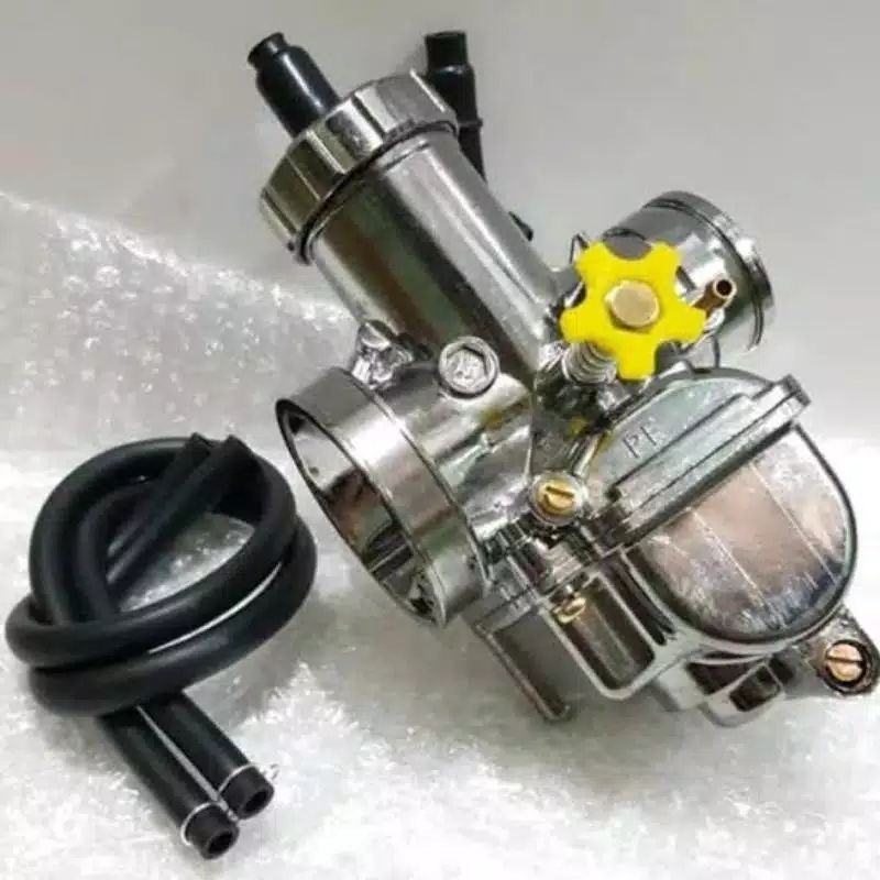 Karbu Karburator PE28 PE 28 Crome crom Panom / Karbu Panom pe28 Mio Beat Fu Ninja Revo Vario Scoopy