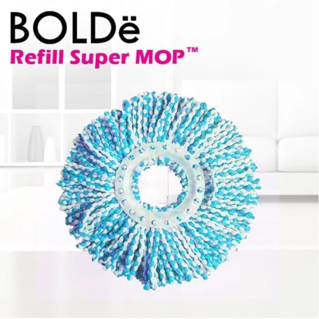 MICROFIBER KAIN Pel Bolde Refill Super Mop BOLDE Original Kain Bolde Supermop Original Bolde