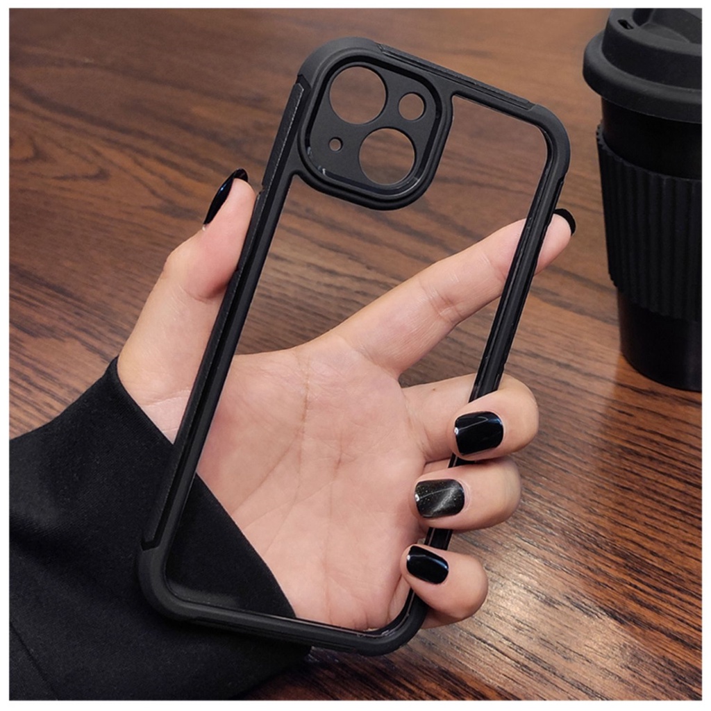 Soft Case Transparan Ultra Tipis Shockproof Cover iPhone 13 Pro MAX 12 11 Pro MAX XS MAX XR