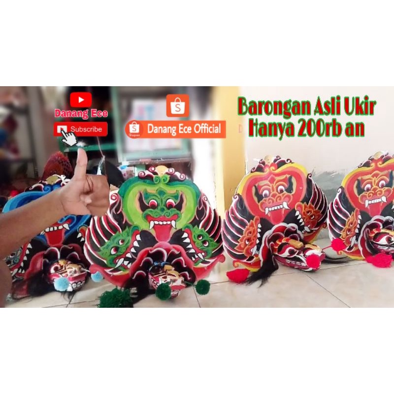 Barongan Anak Murah Asli Ukir Danang Ece