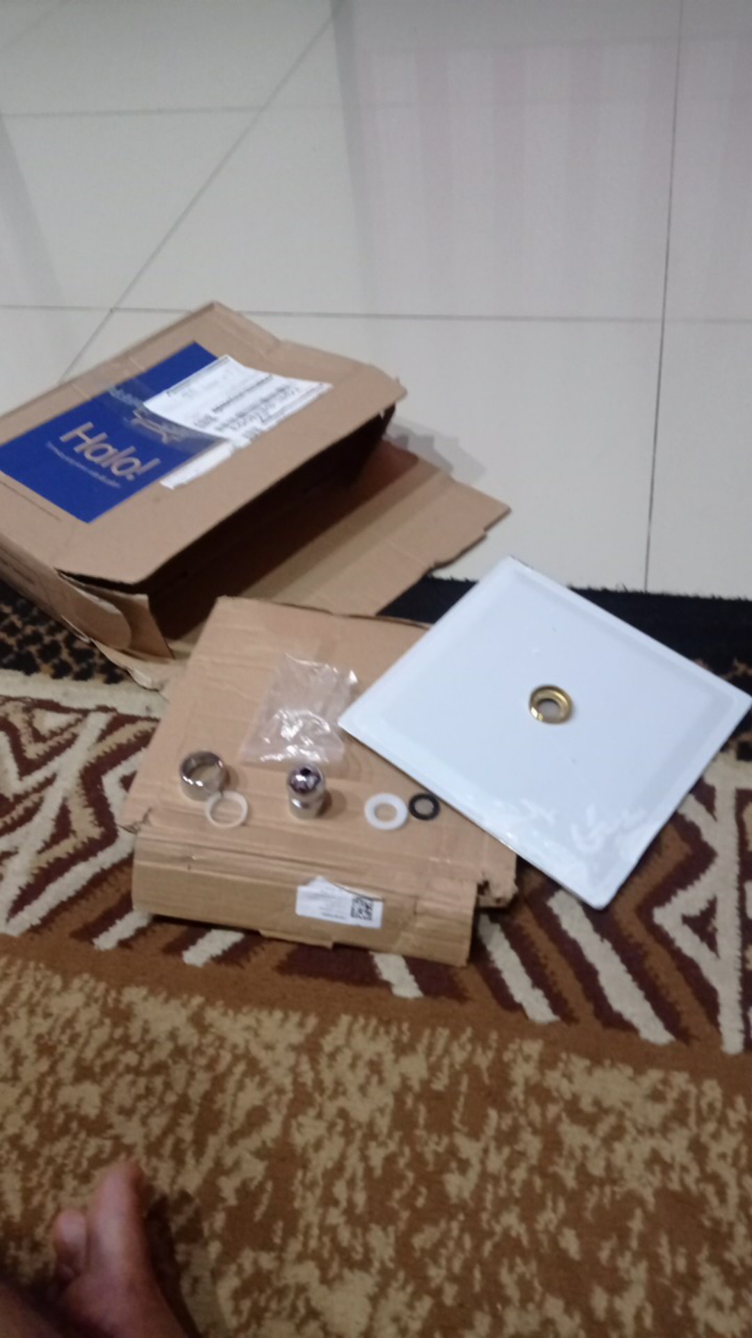 Bathe Project Kepala Shower Mandi Bentuk Kotak 8 Inch