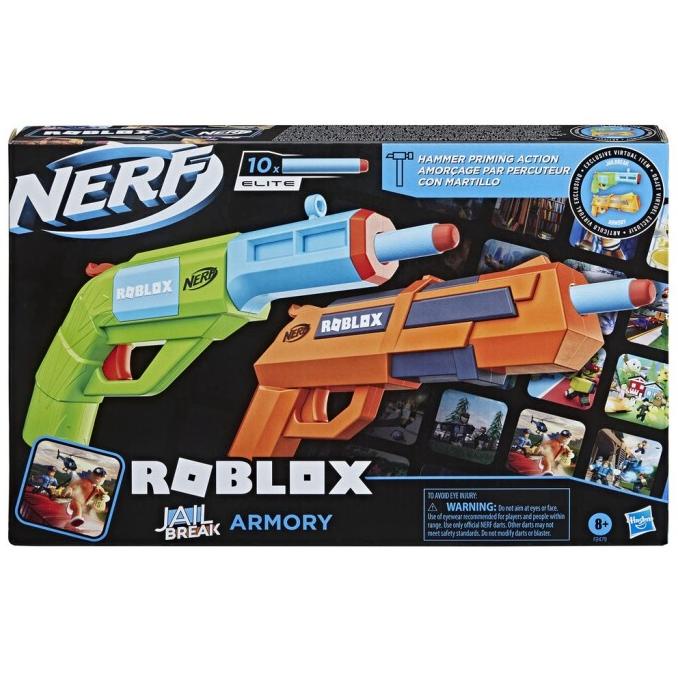 Nerf Roblox Jailbreak Armory Mainan Anak Original