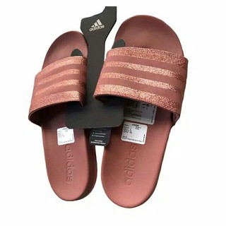 Sandals Adidas  SWIM  Slides Adilette Comfort Wanita Pink 