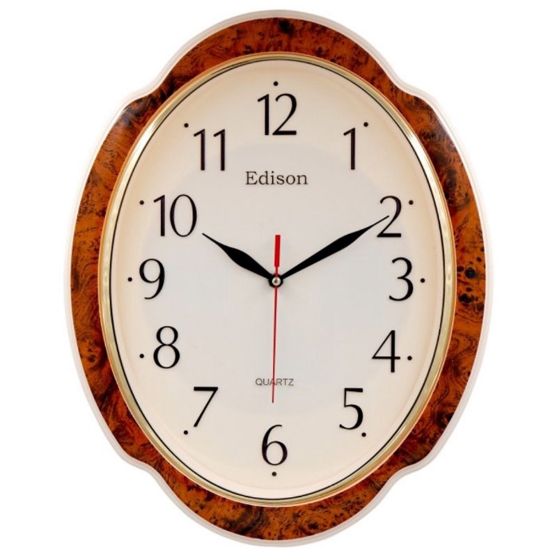 Jam Dinding Edison EQ 38 T Music Timbul Diameter 30cm x 38cm