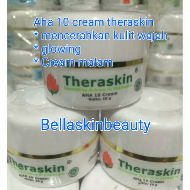 Aha 10 cream theraskin