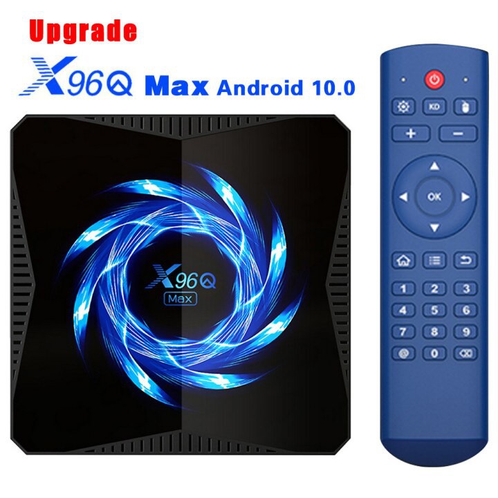 TJBOX X96Q MAX Android TV BOX 4GB RAM 64GB ROM ALLWINER H616 NEW OS 10.0 ORIGINAL