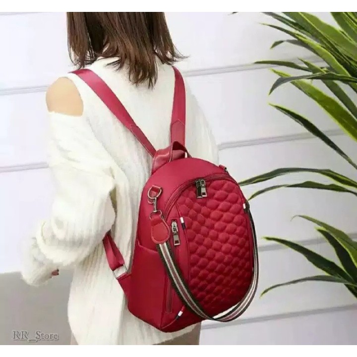 Tas ransel wanita /tas ransel bisa slempang / tas ransel korea terbaru /tas sekolah / RAZITA LOVE