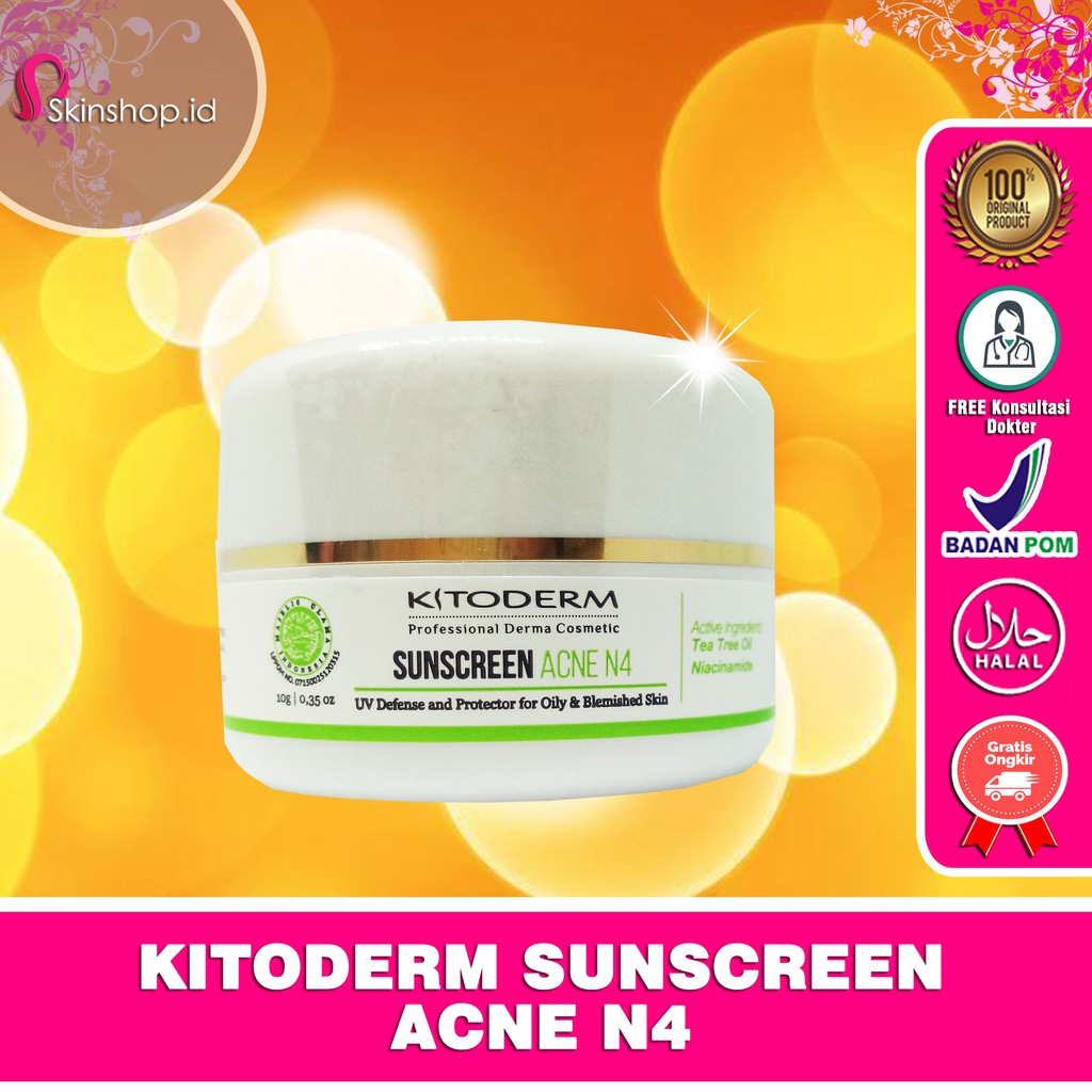 PAKET Kitoderm Acne Skincare Original / Paket Anti Jerawat isi 5 BPOM Aman