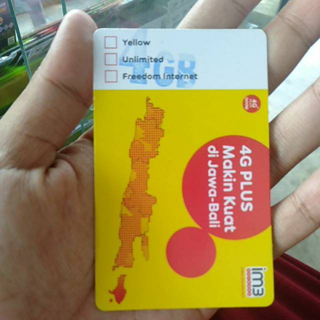VOUCHER INDOSAT FREEDOM 4GB