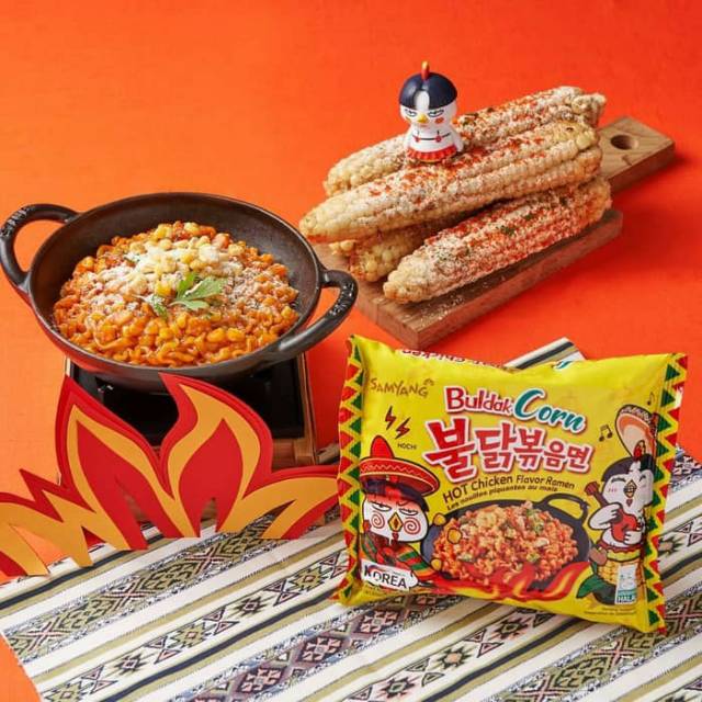 [Logo HALAL] Samyang Buldak CORN Cheese Cheesy