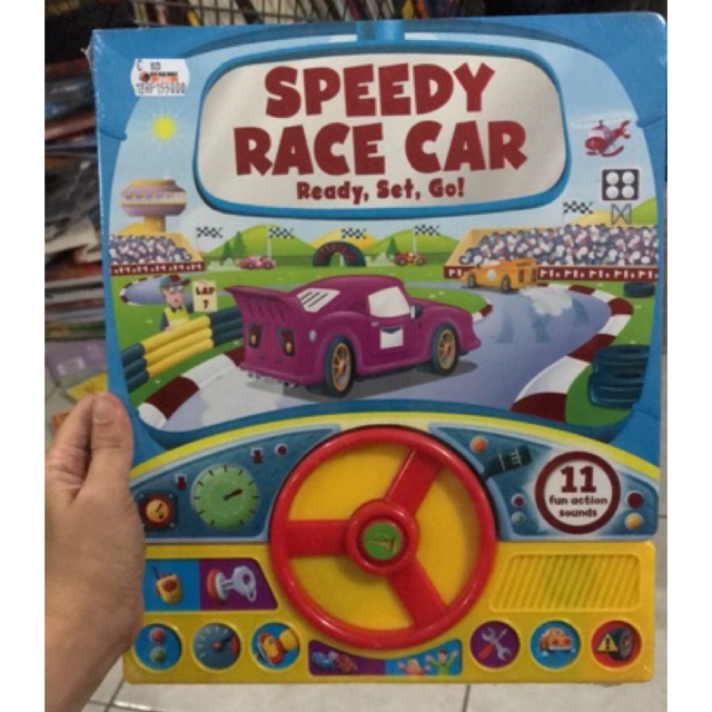 Speedy Race Car Book Shopee Indonesia