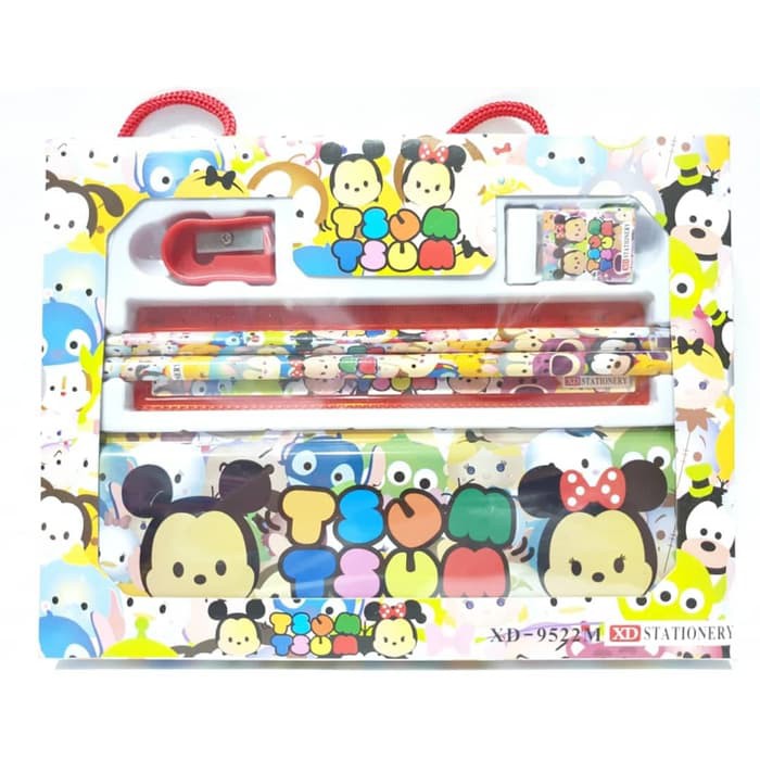 

Stationery Set Kotak Pensil Alat Tulis Anak Tsum Tsum 9522