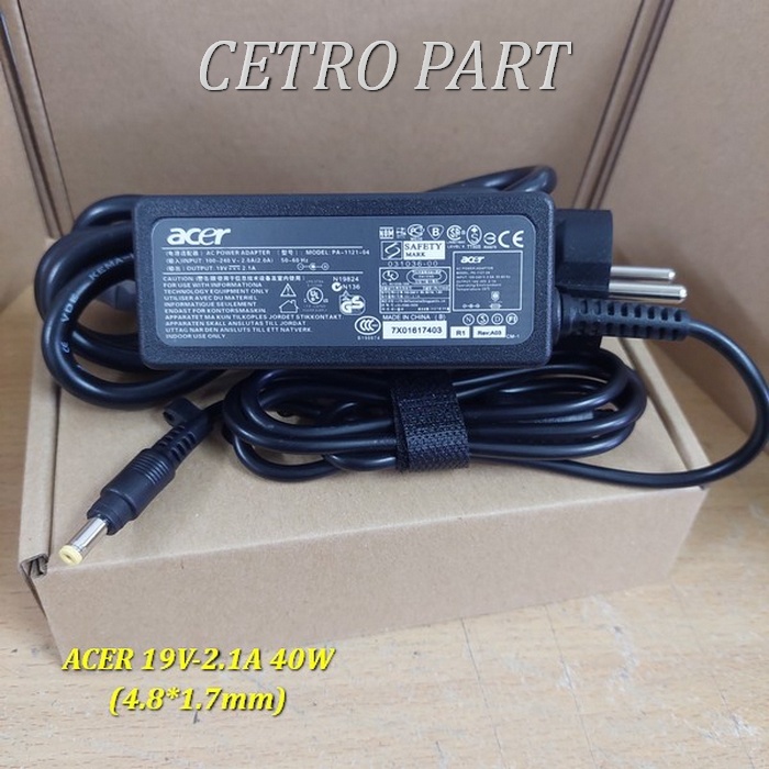 Adaptor Charger Acer Chicony 19V 2.1A For Laptop Z476 Series - BERGARANSI