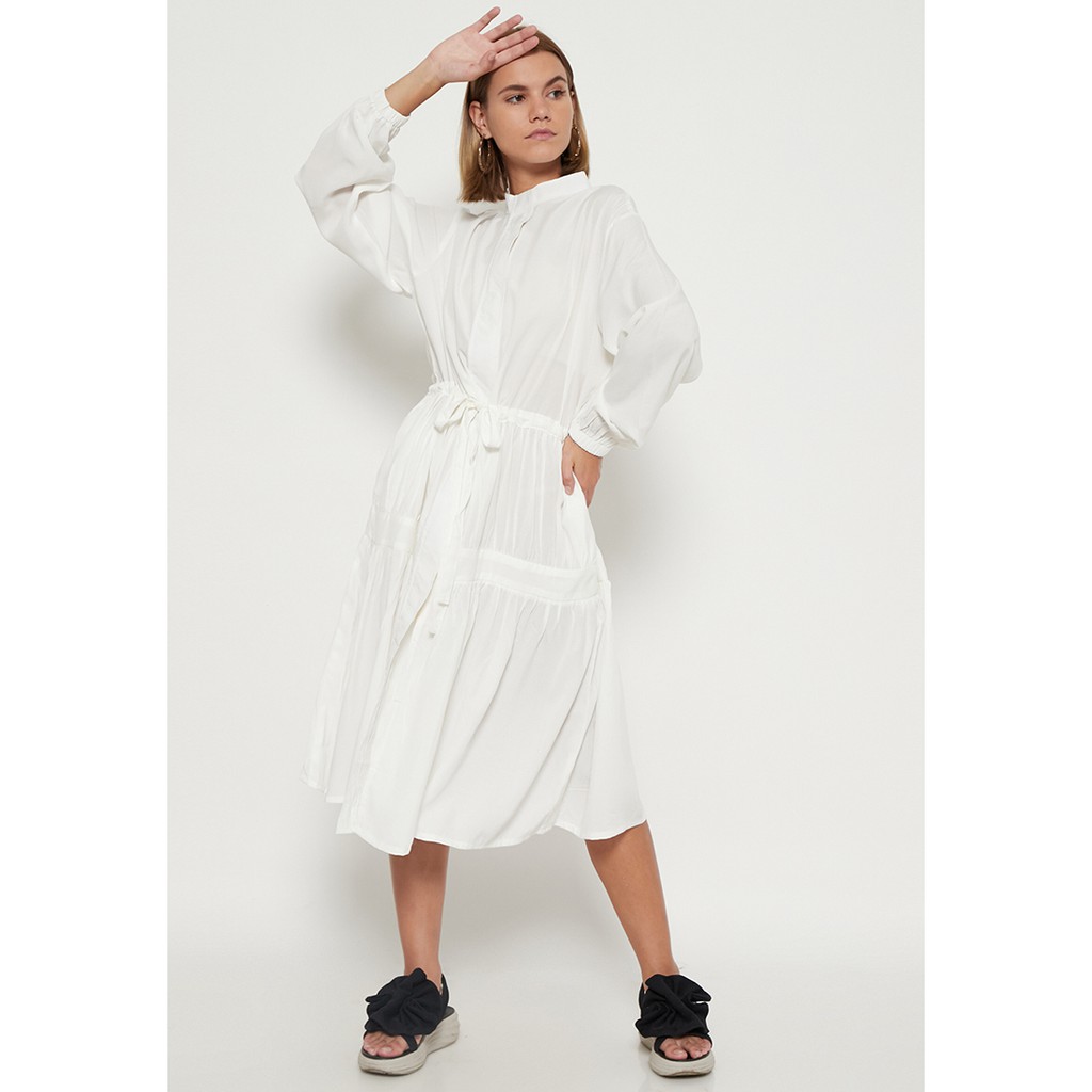 

NONA Soraya Jacket Dress Ivory White