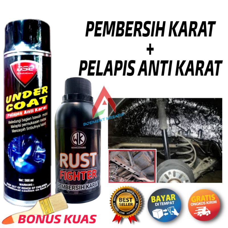 Anti Karat Mobil / Penghilang Karat Mobil / Flingkot / Peredam suara mobil / Peredam getaran