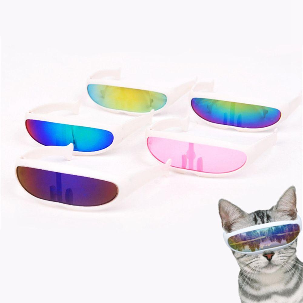 [Elegan] Kacamata Hitam Pet Multicolor Lovely UV Protection Fashion Untuk Kacamata Lensa Reflektif Kucing Dan Anjing