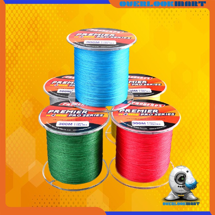 Senar Tali Pancing PE Braided (0.14 MM - 0.33 MM)