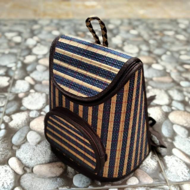 Preloved - Ransel ratan / rotan Bali
