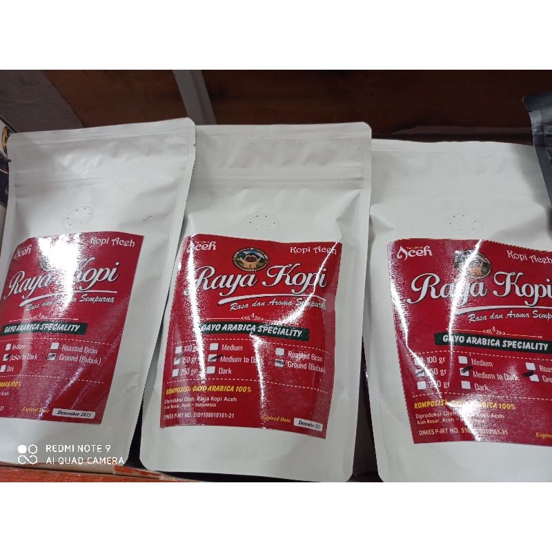 

KOPY ACEH/RAYA KOPY GAYO ARABICA SPECIALITY