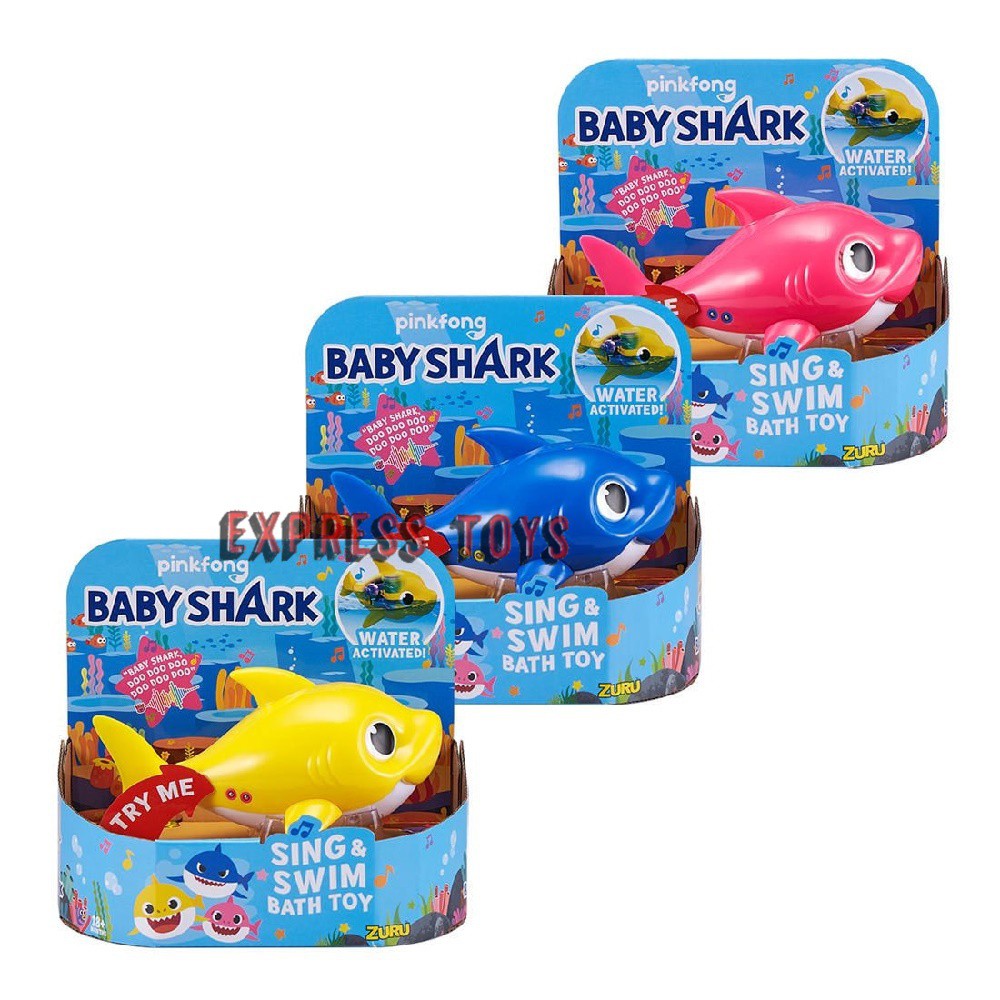 sing and swim baby shark