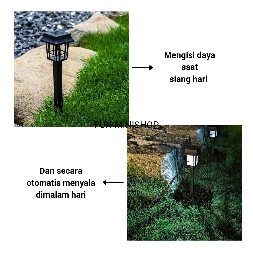 Lampu Taman Tenaga Surya lampu taman tancap outdoor lampu taman solar