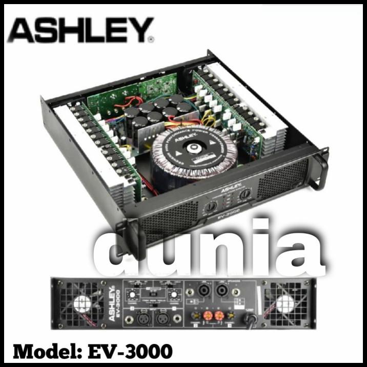 Power Ashley Ev3000 Amplifier Ashley Ev 3000 Original