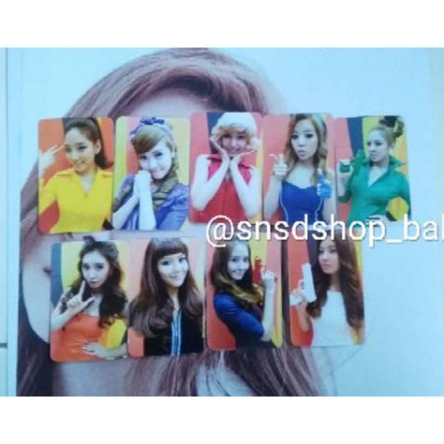 Photocard Fanmade Girls Generation Hoot