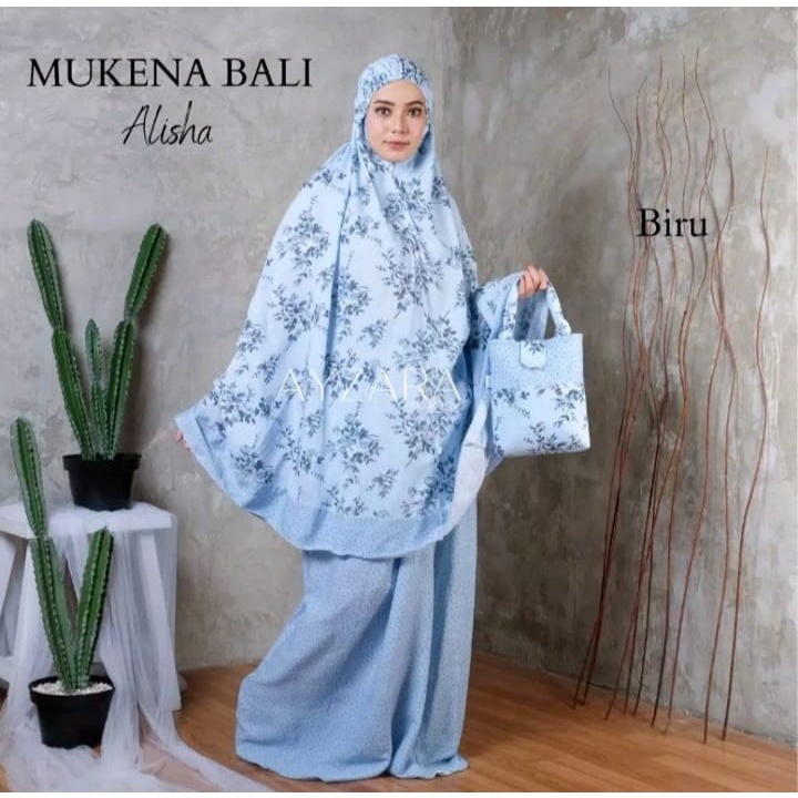 FLAM mukena alisha dewasa katun rayon