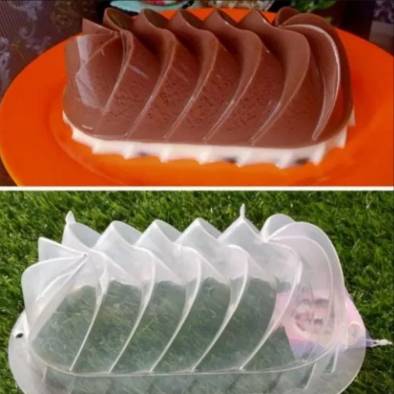 Cetakan Puding Ovale Cetakan Puding Unik Bermotif