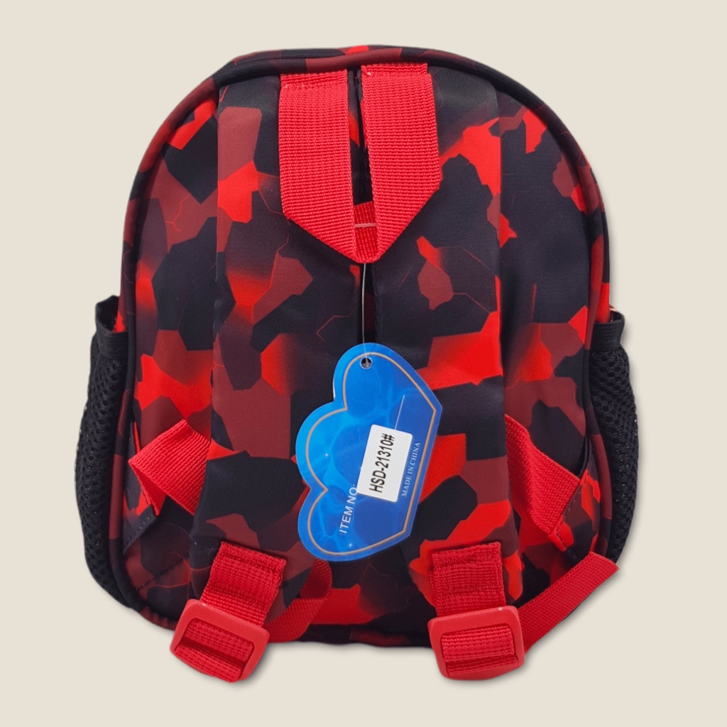 TAS RANSEL 3D PAUD KARAKTER SPIDERMAN MERAH