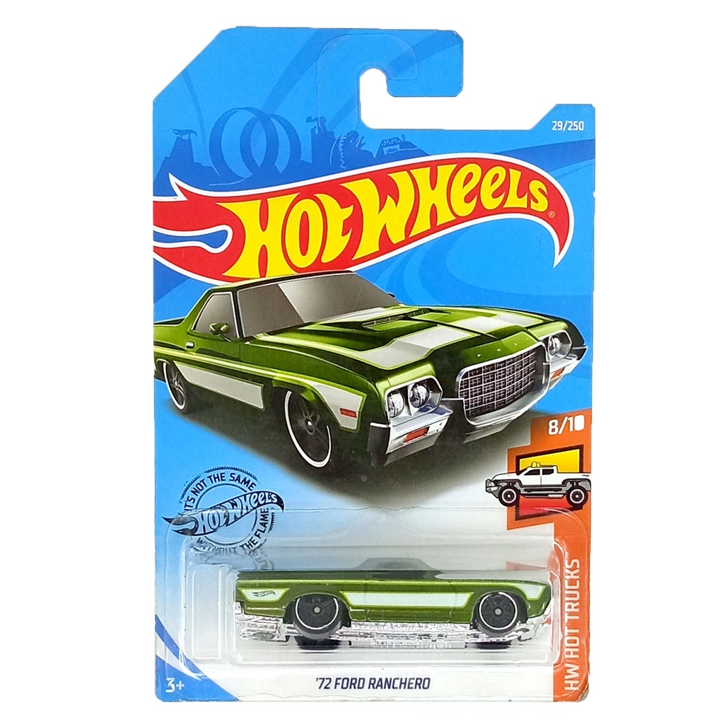 Hot Wheels 72 Ford Ranchero Hijau HW Hot Trucks Mainan Mobil Hotwheels