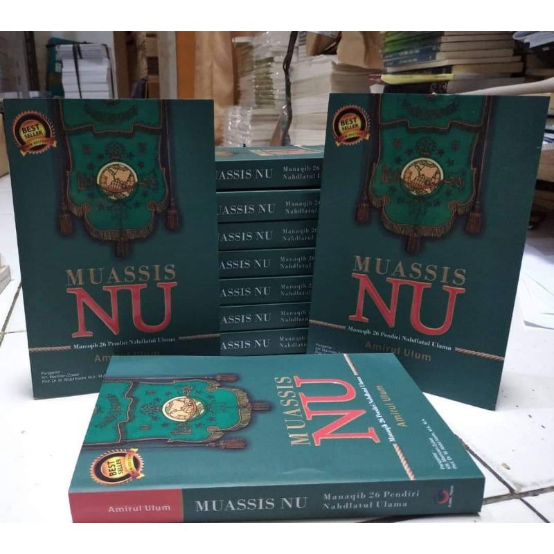 Buku MUASSIS NU - Manaqib 26 Pendiri Nahdlatul Ulama - ORIGINAL MUSIBOOK