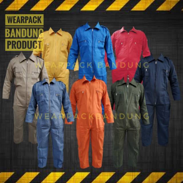 Katelpak/ Wearpack/ Coverall/ Overall/ Baju Kantor