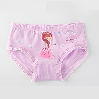3PCS Gadis Celana Dalam Katun Acak Anak-anak Lucu Kartun Putri CD