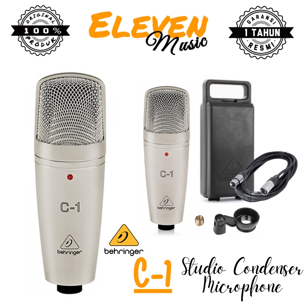 Jual Behringer C1 C-1 Studio Condenser Microphone | Shopee Indonesia