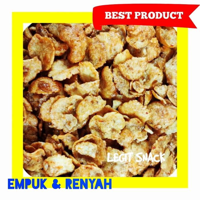 

EMPING PEDAS MANIS KOIN TIPIS EMPUK RENYAH 500 GR / KERIPIK PEDES Berkualitas