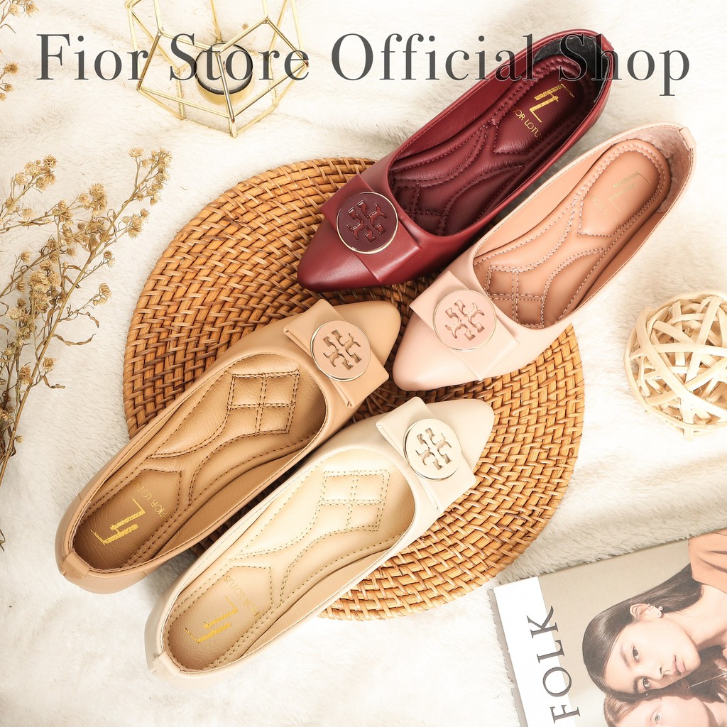 FIOR LOTUS Ballevina V.2 Pointed Toe Ballet Flat AR 17 - Fior Store