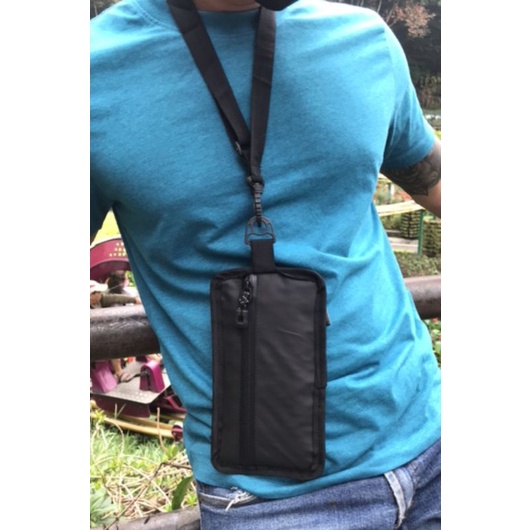 Sako Gantung Leher - Dompet Hp Pvs (MIKA) Hanging Wallet Bahan Bimo Waterproff premium